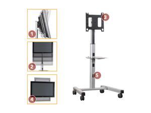 CHIEF PFCUB 42" - 71" Black Large Flat Panel Mobile Cart CHIEF PFCUB 42" - 71" Black Large Flat Panel Mobile Cart