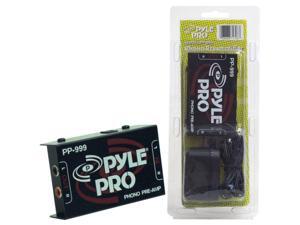 PylePro PP999 Compact Ultra-Low Noise Phono Turntable Preamp with 12-Volt Adaptor - Preamplifier PylePro PP999 Compact Ultra-Low Noise Phono Turntable Preamp with 12-Volt Adaptor - Preamplifier