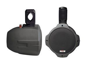 PYLE PLMRB65 6.5" 200 Watt Two-Way Black Wake Board Speakers PYLE PLMRB65 6.5" 200 Watt Two-Way Black Wake Board Speakers