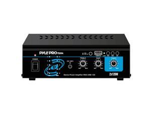 Mini 2x120 Watt Stereo Power Amplifier w/ USB & CD Input Mini 2x120 Watt Stereo Power Amplifier w/ USB & CD Input