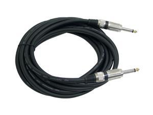 Pyle Model PPJJ15 15 ft. 12 Gauge Professional Speaker Cable 1/4" to 1/4" M-M Pyle Model PPJJ15 15 ft. 12 Gauge Professional Speaker Cable 1/4" to 1/4" M-M