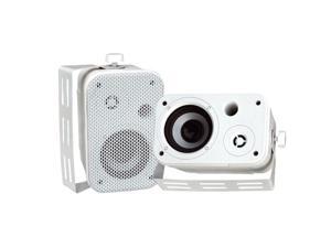 PYLE PDWR30W 3.5'' Indoor/Outdoor Waterproof On-Wall Speakers (White) Pair PYLE PDWR30W 3.5'' Indoor/Outdoor Waterproof On-Wall Speakers (White) Pair