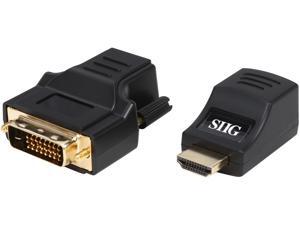 SIIG CE-D20012-S1 DVI to HDMI over CAT5e Mini-Extender SIIG CE-D20012-S1 DVI to HDMI over CAT5e Mini-Extender