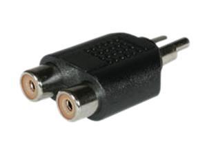 C2G 40650 One RCA Mono Male to Two RCA Mono Female Audio Adapter C2G 40650 One RCA Mono Male to Two RCA Mono Female Audio Adapter