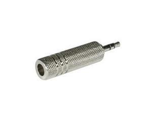 3.5mm Stereo Male To 6.3mm Stereo Female Adapter 3.5mm Stereo Male To 6.3mm Stereo Female Adapter