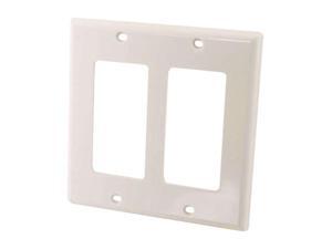 C2G 03728 Decorative Two Cutout Double Gang Walls C2G 03728 Decorative Two Cutout Double Gang Walls
