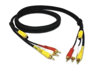 C2G Model 29155 25 feet RCA Composite + S-Video Cable M-M C2G Model 29155 25 feet RCA Composite + S-Video Cable M-M