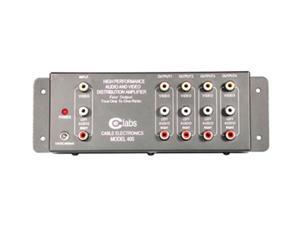 AV400 4-Output RCA Audio/Video Distribution Amplifier AV400 4-Output RCA Audio/Video Distribution Amplifier