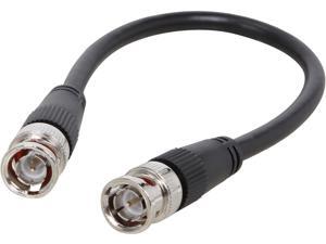 C2G 40024 1 ft. 75 Ohm BNC Cable M-M C2G 40024 1 ft. 75 Ohm BNC Cable M-M