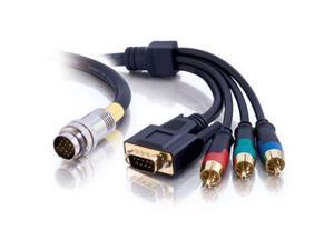 C2G RapidRun DB-9 + Component Video Break-Away Flying Lead C2G RapidRun DB-9 + Component Video Break-Away Flying Lead