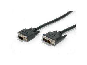 StarTech DVIVGAMM6 Black 6 ft. M-M DVI To VGA Analog Flat Panel Display Cable StarTech DVIVGAMM6 Black 6 ft. M-M DVI To VGA Analog Flat Panel Display Cable