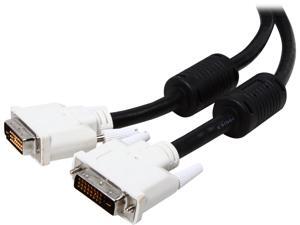 StarTech DVIDDMM25 Black & White 25 ft. M-M DVI-D Dual Link Digital Video Monitor Cable StarTech DVIDDMM25 Black & White 25 ft. M-M DVI-D Dual Link Digital Video Monitor Cable