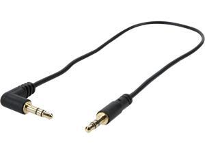 StarTech MU1MMSRA Slim 3.5mm to Right Angle Stereo Audio Cable M-M StarTech MU1MMSRA Slim 3.5mm to Right Angle Stereo Audio Cable M-M