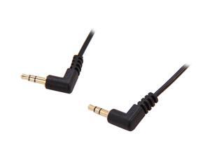 StarTech MU3MMS2RA Slim 3.5mm Right Angle Stereo Audio Cable M-M StarTech MU3MMS2RA Slim 3.5mm Right Angle Stereo Audio Cable M-M