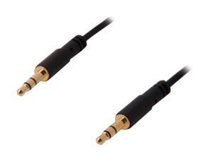 StarTech MU10MMS Slim 3.5mm Stereo Audio Cable M-M StarTech MU10MMS Slim 3.5mm Stereo Audio Cable M-M