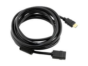 Insten 675812 10 ft. Black (1) HDMI Male / (1) HDMI Female 1X High Speed HDMI Cable M/F Extension Insten 675812 10 ft. Black (1) HDMI Male / (1) HDMI Female 1X High Speed HDMI Cable M/F Extension