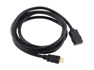 Insten 675811 6 ft. Black (1) HDMI Male / (1) HDMI Female 1X High Speed HDMI Cable M/F Extension Insten 675811 6 ft. Black (1) HDMI Male / (1) HDMI Female 1X High Speed HDMI Cable M/F Extension