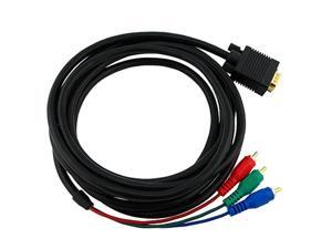 Insten 675712 12 ft. Premium VGA to RCA Component Cable Insten 675712 12 ft. Premium VGA to RCA Component Cable