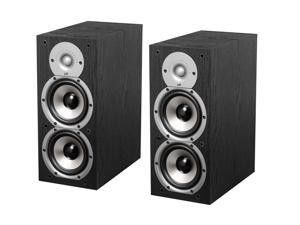 Polk Audio Monitor Series New Monitor 45B Two-Way Bookshelf Loudspeaker (Black) Pair Polk Audio Monitor Series New Monitor 45B Two-Way Bookshelf Loudspeaker (Black) Pair