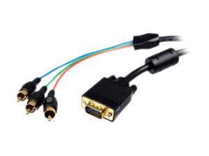 CABLES UNLIMITED PCM-2330-10 10 ft. HDB15 to RCA Component Video Cables M-M CABLES UNLIMITED PCM-2330-10 10 ft. HDB15 to RCA Component Video Cables M-M