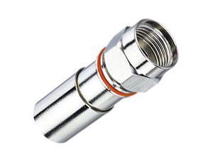 Ideal 92-650 RG-6 Reg/Tri/Quad Compression F-Connector Ideal 92-650 RG-6 Reg/Tri/Quad Compression F-Connector