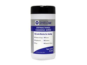 ShieldMe 6100 Antibacterial Wipes, 100 Count ShieldMe 6100 Antibacterial Wipes, 100 Count
