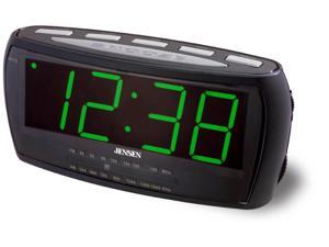 Jensen JCR-208 AM/FM Alarm Clock Radio With Auto Time Set Jensen JCR-208 AM/FM Alarm Clock Radio With Auto Time Set