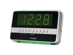 Jensen JCR-275 AM/FM Dual Alarm Clock Radio With Wave Sensor Jensen JCR-275 AM/FM Dual Alarm Clock Radio With Wave Sensor