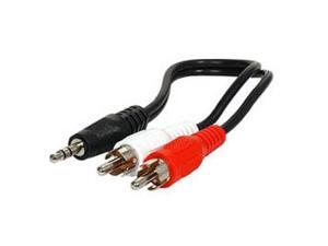 STEREN 255-037 6" Y-Cable Audio Adapters M-M STEREN 255-037 6" Y-Cable Audio Adapters M-M