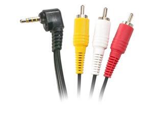 STEREN Model 255-219 6 ft. Camcorder Cable M-M STEREN Model 255-219 6 ft. Camcorder Cable M-M