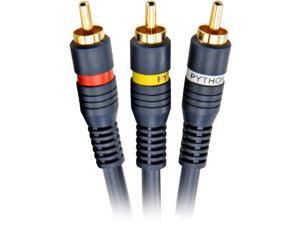 STEREN Model 254-340BL 100 ft. Python Audio/Video Cable M-M STEREN Model 254-340BL 100 ft. Python Audio/Video Cable M-M