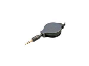 STEREN BL-265-555BK 60" Retractable Stereo Audio Cable STEREN BL-265-555BK 60" Retractable Stereo Audio Cable