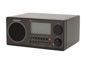 Sangean Digital AM/FM Wooden Cabinet Table-Top Radio WR-2 Black Sangean Digital AM/FM Wooden Cabinet Table-Top Radio WR-2 Black