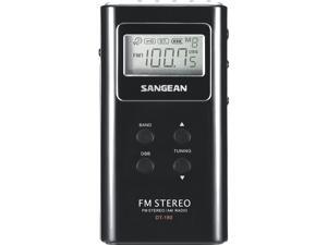 Sangean Pocket Radio Tuner - Black DT-180B Sangean Pocket Radio Tuner - Black DT-180B