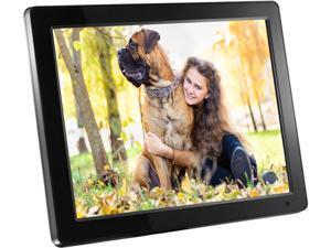 Aluratek ADMPF512F 12" 800 x 600 Digital Photo Frame with 512MB Built-in Memory Aluratek ADMPF512F 12" 800 x 600 Digital Photo Frame with 512MB Built-in Memory