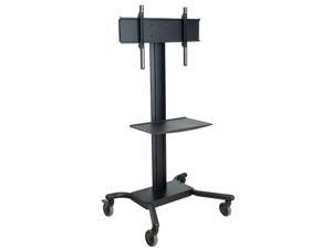 Peerless SR560M Universal 32" - 65" Flat Panel Cart with Metal Shelf Peerless SR560M Universal 32" - 65" Flat Panel Cart with Metal Shelf