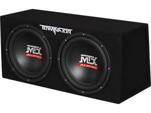 MTX Dual 12" 1200W Sealed Enclosured Subwoofer MTX Dual 12" 1200W Sealed Enclosured Subwoofer