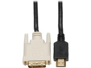 Tripp Lite P566-003 3 Feet HDMI to DVI M/M Gold Digital Video Cable Tripp Lite P566-003 3 Feet HDMI to DVI M/M Gold Digital Video Cable