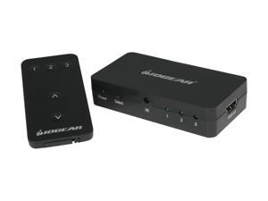 IOGEAR - 3-Port HDMI Switch w/ Remote (GHDSW3) IOGEAR - 3-Port HDMI Switch w/ Remote (GHDSW3)