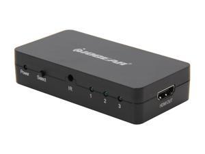 IOGEAR GHDSW3KIT 3-Port Home Entertainment Starter Kit IOGEAR GHDSW3KIT 3-Port Home Entertainment Starter Kit