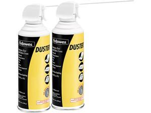 Fellowes 9963201 Air Duster, 152A Liquefied Gas, 10oz Can, Two Per Pack Fellowes 9963201 Air Duster, 152A Liquefied Gas, 10oz Can, Two Per Pack