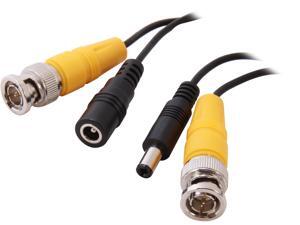 BYTECC SCC-25 25 ft. Security Camera Cable + Power, BNC Male + DC Male to Female BYTECC SCC-25 25 ft. Security Camera Cable + Power, BNC Male + DC Male to Female