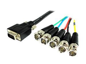 Comprehensive VGA15P-5BP-3HR 3 ft. HD15 to 5 BNC Cable Comprehensive VGA15P-5BP-3HR 3 ft. HD15 to 5 BNC Cable