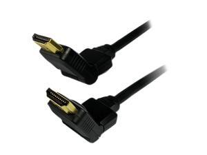 Comprehensive HD-HD-10EST/SW 10 ft. Black Connector Type 1: HDMI Male 180 deg Swivel Connector Connector Type 2: HDMI Male 180 deg Swivel Connector High Speed Swivel HDMI® Cable M-M Comprehensive HD-HD-10EST/SW 10 ft. Black Connector Type 1: HDMI Male 180 deg Swivel Connector Connector Type 2: HDMI Male 180 deg Swivel Connector High Speed Swivel HDMI® Cable M-M