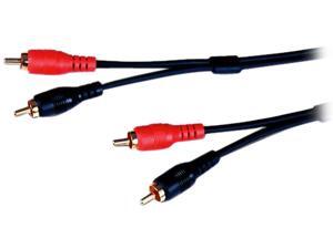 Comprehensive 2PP-2PP-15ST 15 ft. Standard Series 2 gold RCA Plugs Each End Stereo Audio Cable Comprehensive 2PP-2PP-15ST 15 ft. Standard Series 2 gold RCA Plugs Each End Stereo Audio Cable