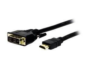 Comprehensive HD-DVI-15ST 15 ft. Black Connector Type 1: HDMI Male Connector Type 2: DVI-D Male Standard Series HDMI to DVI Cable Comprehensive HD-DVI-15ST 15 ft. Black Connector Type 1: HDMI Male Connector Type 2: DVI-D Male Standard Series HDMI to DVI Cable