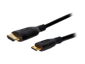 Comprehensive HD-AC3ST 3 ft. Black Connector Type 1: HDMI Male Connector Type 2: HDMI Mini C Male HDMI® Type A to Mini C Cable M-M Comprehensive HD-AC3ST 3 ft. Black Connector Type 1: HDMI Male Connector Type 2: HDMI Mini C Male HDMI® Type A to Mini C Cable M-M