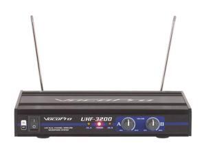 VocoPro UHF-3200 UHF-Dual Channel Wireless Microphone System VocoPro UHF-3200 UHF-Dual Channel Wireless Microphone System