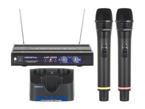 VocoPro UHF-3205 Professional Rechargeable Dual-Channel UHF Wireless Microphone System VocoPro UHF-3205 Professional Rechargeable Dual-Channel UHF Wireless Microphone System