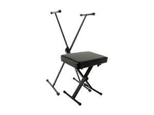 World Tour WOR SXKB PK Single X Keyboard Stand Deluxe Bench Package World Tour WOR SXKB PK Single X Keyboard Stand Deluxe Bench Package